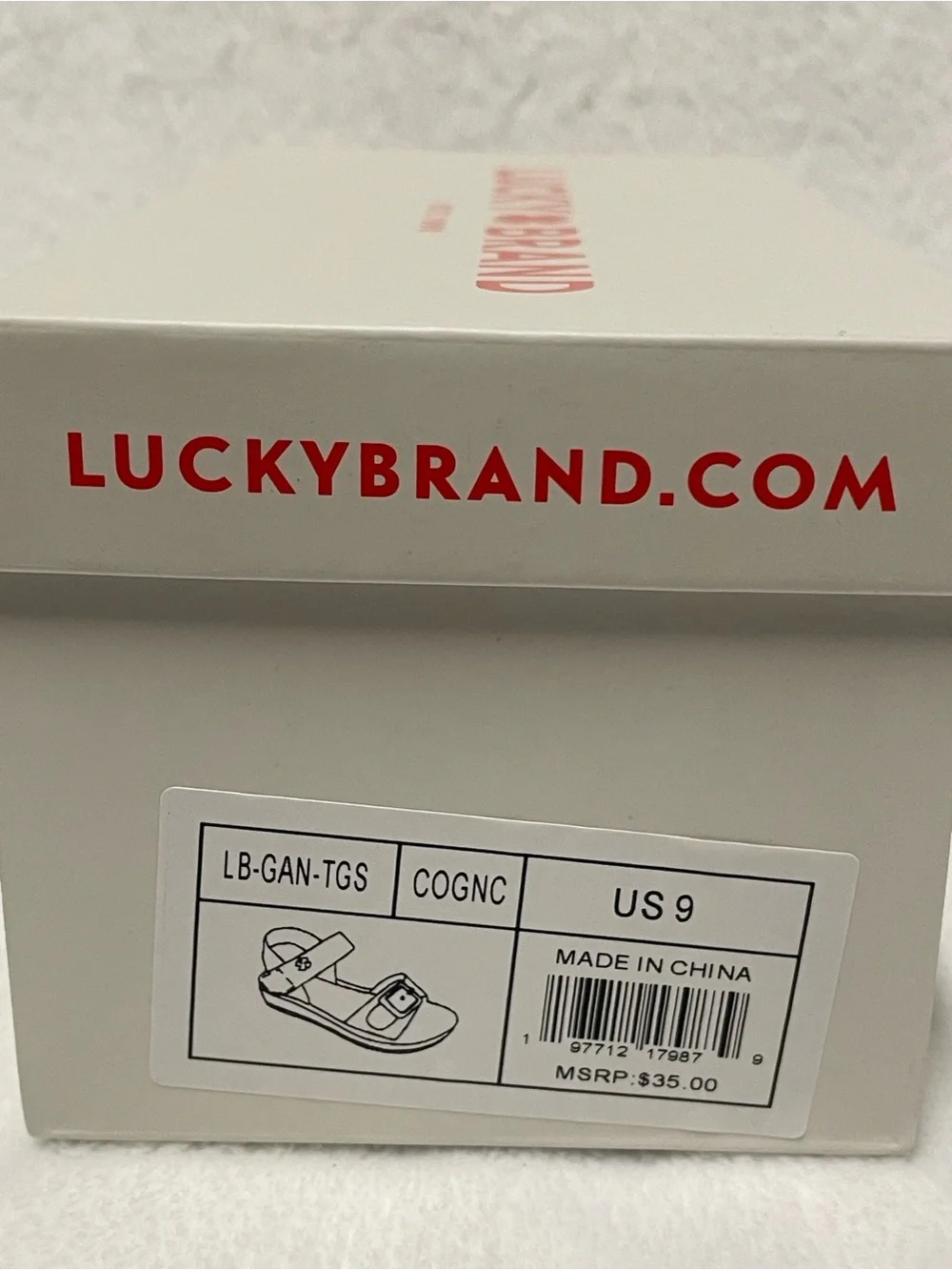 Lucky Brand “Gianna” Toddler Sandals